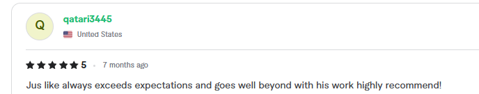 Five star review: exceeds expectations and goes well beyond, highly recommend
